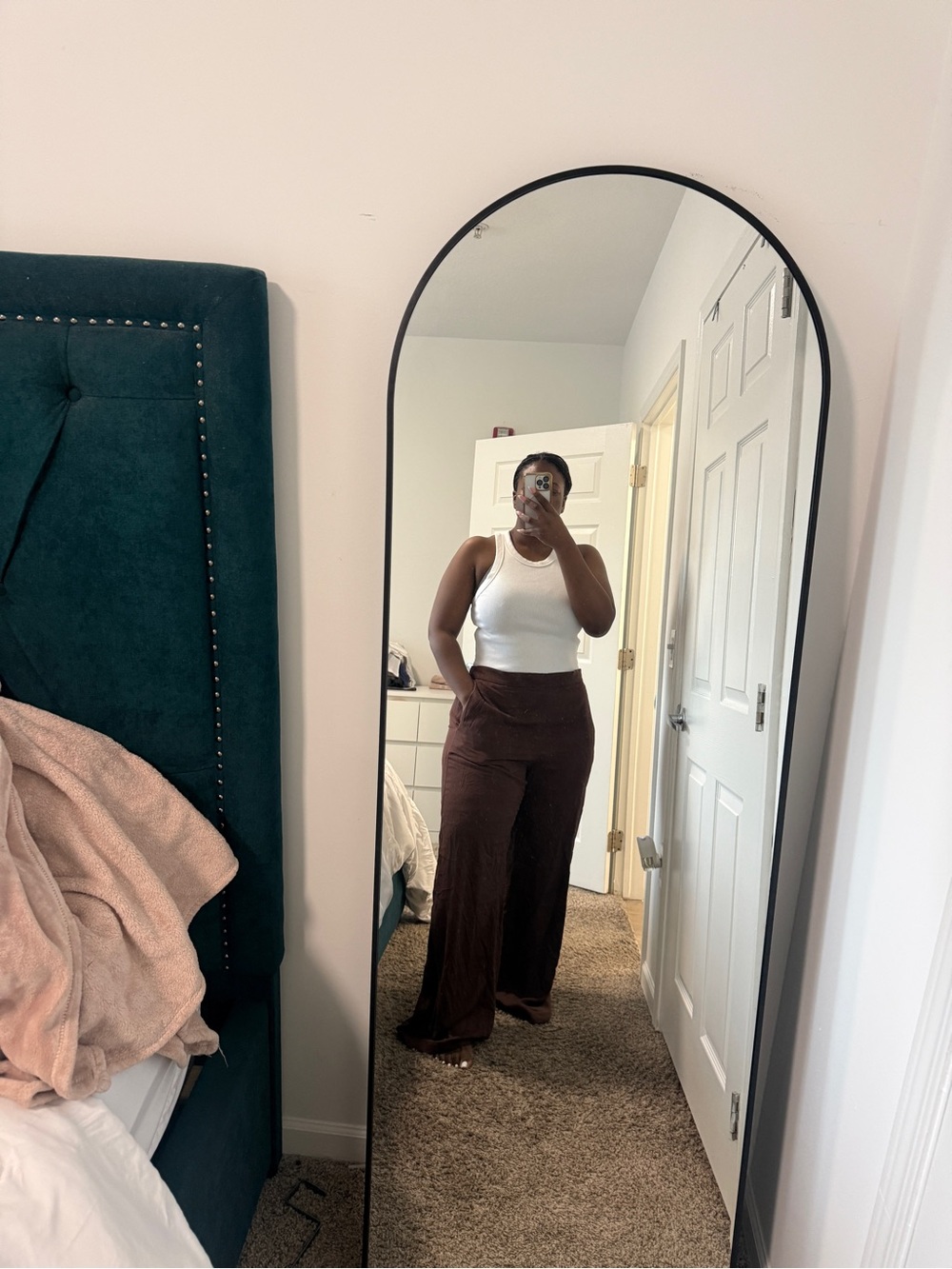 Old Navy Chocolate Brown Wide-Leg Pants